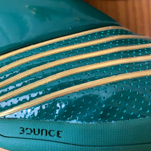 adidas TMAC 2 Restomod Evo SVSM Green/Gold Basketball Shoe SZ 11 - Picture 11 of 13